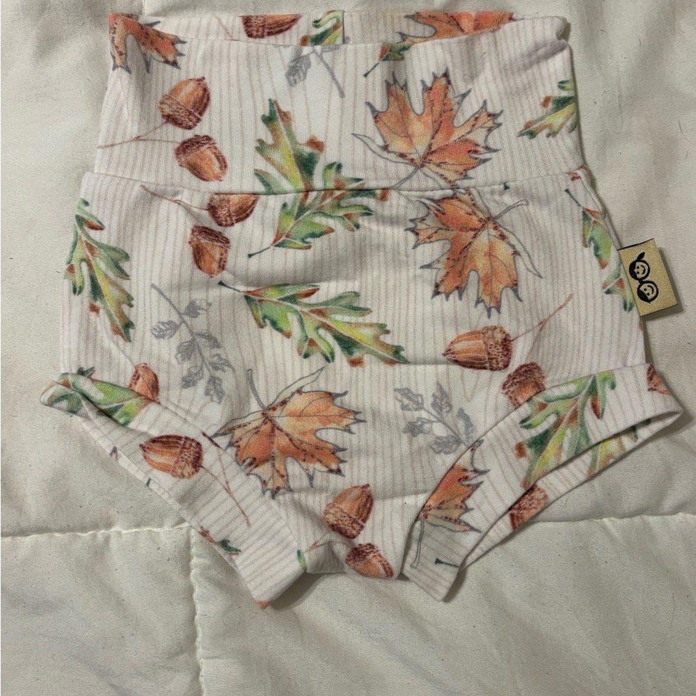 Leaf Print Kids bummies